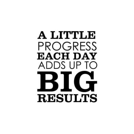 One step at a time can get you where you need to go. #growthmindset