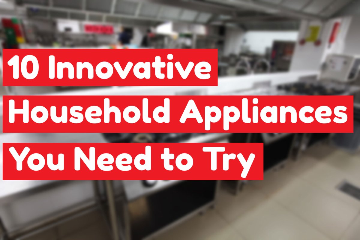 MarkhoMart's tweet photo. Today, households are constantly in search of inventive ways to make life simpler and more efficient. There is a vast variety of home appliances that do just that—from washing machines to ovens, and dishwashers to vacuum cleaners.

https://t.co/7ovIqpZUm2 https://t.co/UON1QuVUlt