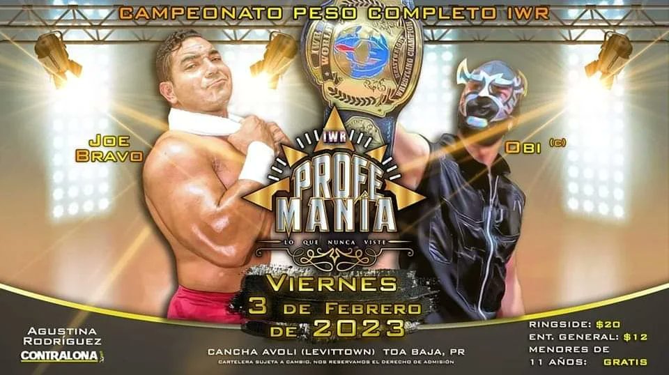 NelsonJuarbe's tweet photo. @Contralona y Agustina Rodriguez presentan #IWR #Profemania https://t.co/F8KIJXO08U