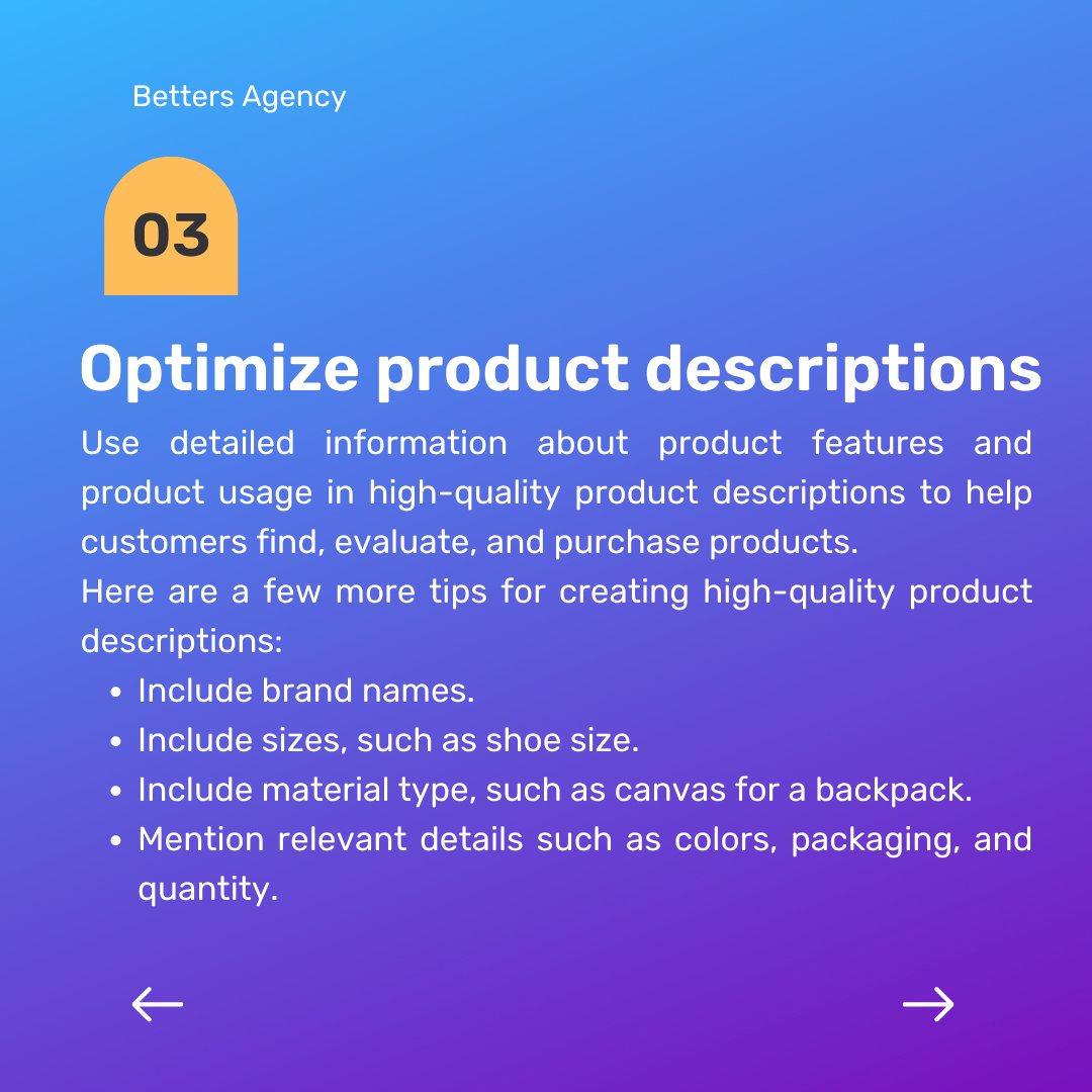 BettersHQ's tweet photo. Optimize your amazon listing in 7 steps.
#amazon #amazonsourcing #amazonPL #amazonfba #amazonprivatelabel #amazonlisting #amazonppc #amazonfinds #amazonseller #amazonsellers #amazonsellercentral #amazonsellersclub https://t.co/vnc0YuicBl