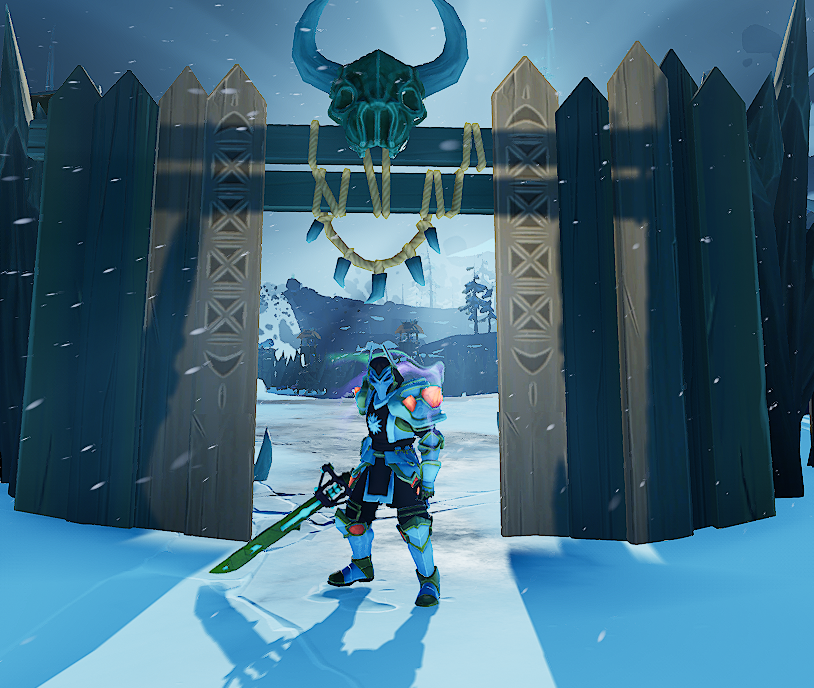SuperAwesomeAlt's tweet photo. @PlayDauntless A Mercenary Hedge-Knight selling his services to the locals for food, drink and coin. https://t.co/roiXWXaO1a