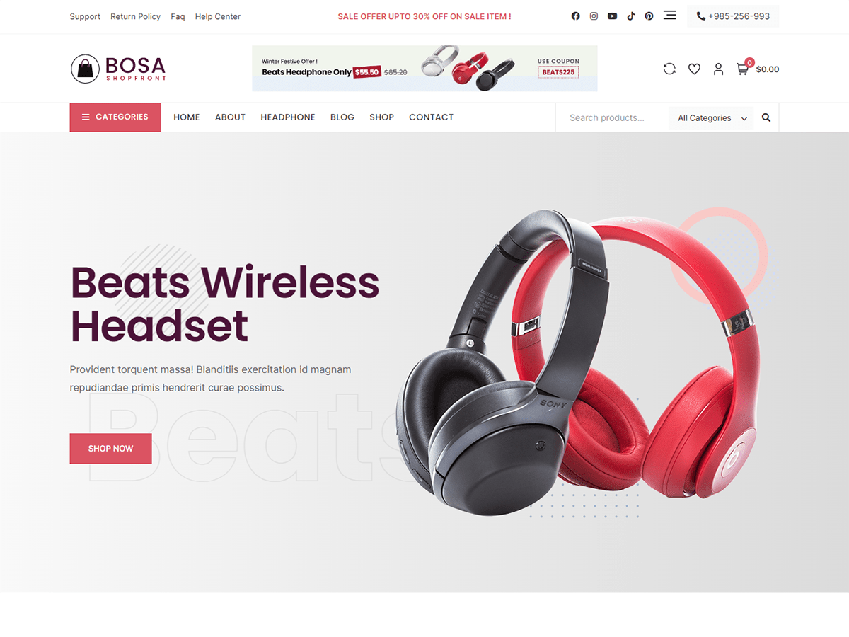 S1MOcom's tweet photo. Bosa Shopfront: Bosa Shopfront is multipurpose eCommerce theme. Bosa Shopfront is beautiful, fast, lightweight, responsive, extremely customizable theme that you can use as a foundation… https://t.co/ZpbPDtlfQH #BlockEditorStyles #Blog #CustomBackground https://t.co/8ql5RcmaIX https://t.co/fC596ePagE