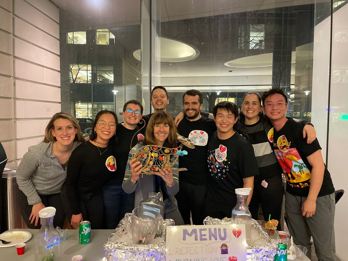 UChicagoCOI's tweet photo. Yesterday was our Committee on Immunology winter social: lots of good food, fun conversations, and friendly competition! Congratulations to our inter-lab contest winners! 
@LB_Barreiro: Exalted mouse of victory
Pamer lab: 2x4 of creativity
Alegre lab: Sad cat of defeat https://t.co/uMYxHjCkoe