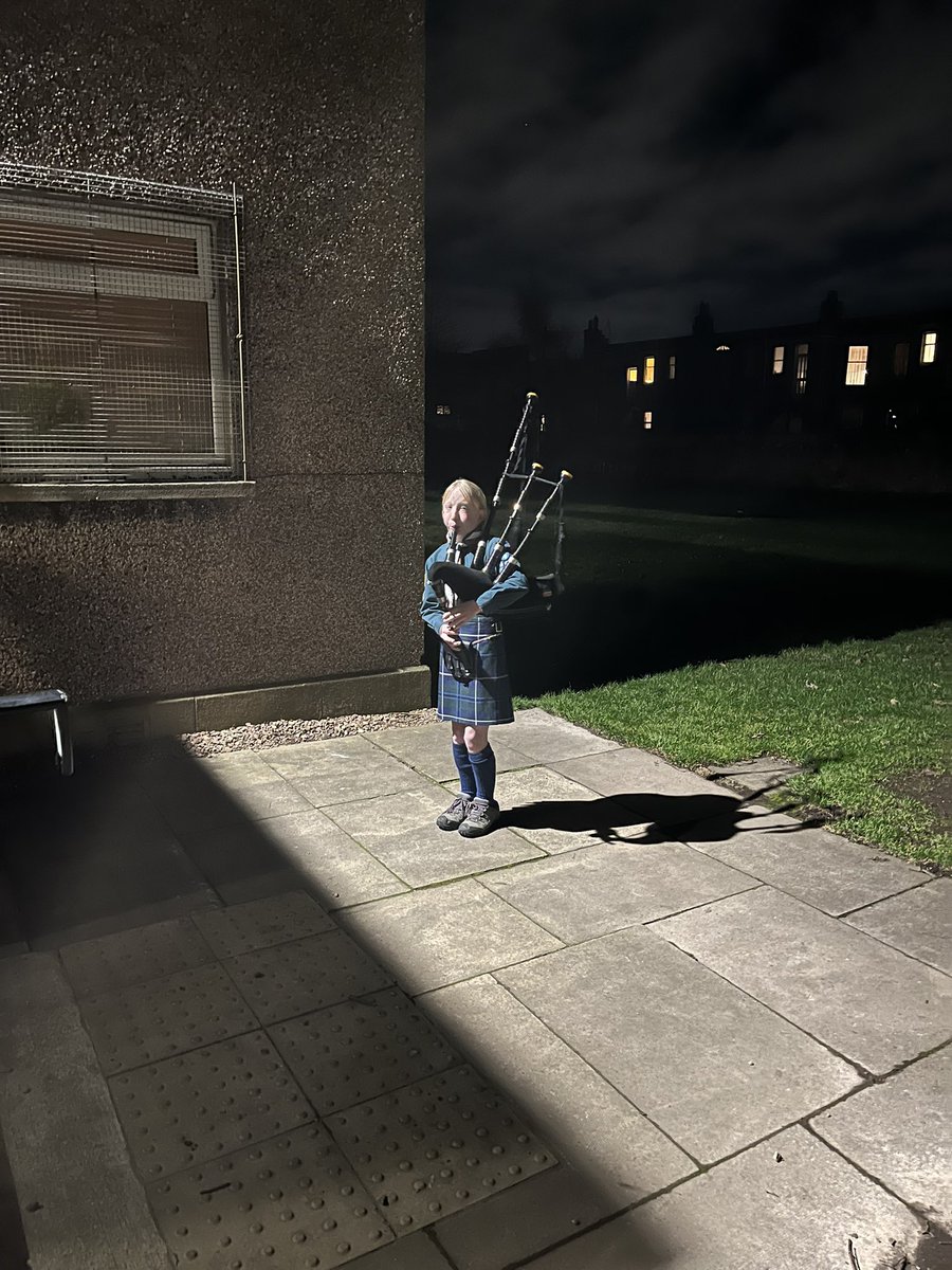 The piper has sounded the Doors Open to our 2023 Burnish Night. <a href="/enescouts/">Edinburgh NE Scouts</a> <a href="/sesscouts/">South East Scotland Scouts</a> <a href="/ScoutsScotland/">Scouts Scotland</a>