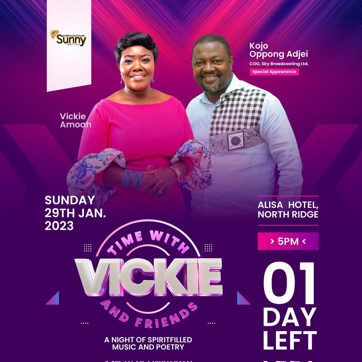 VickieAmoah's tweet photo. #TimeWithVickieAndFriends
#SunnyFM
#SunnyTV https://t.co/3LmLfqjR91