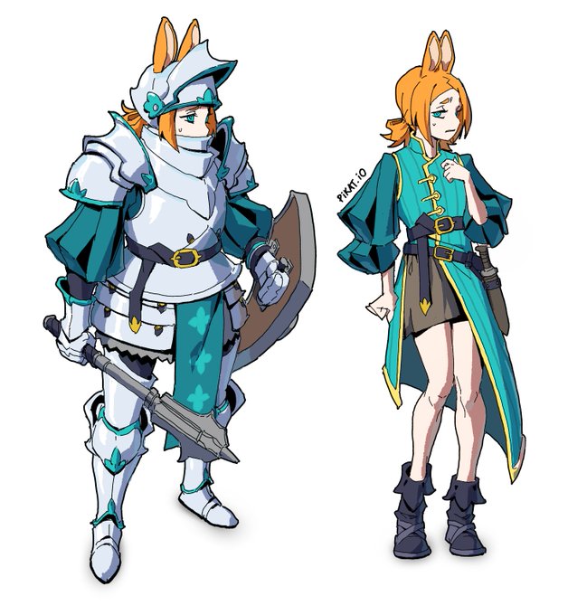 timid bun knight 