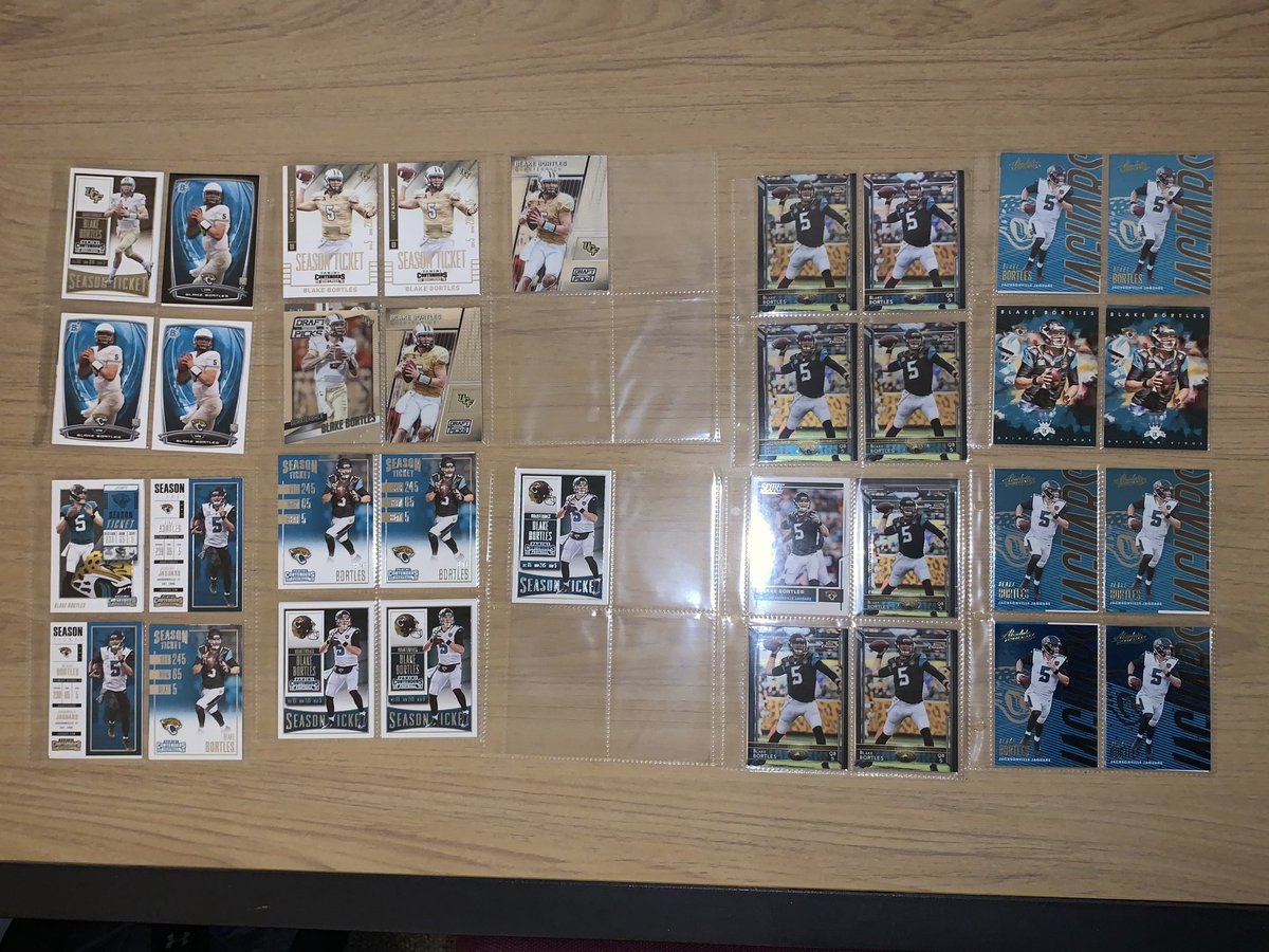 YBCollects's tweet photo. BLAKE BORTLES PC 1 https://t.co/CuHh882U8e