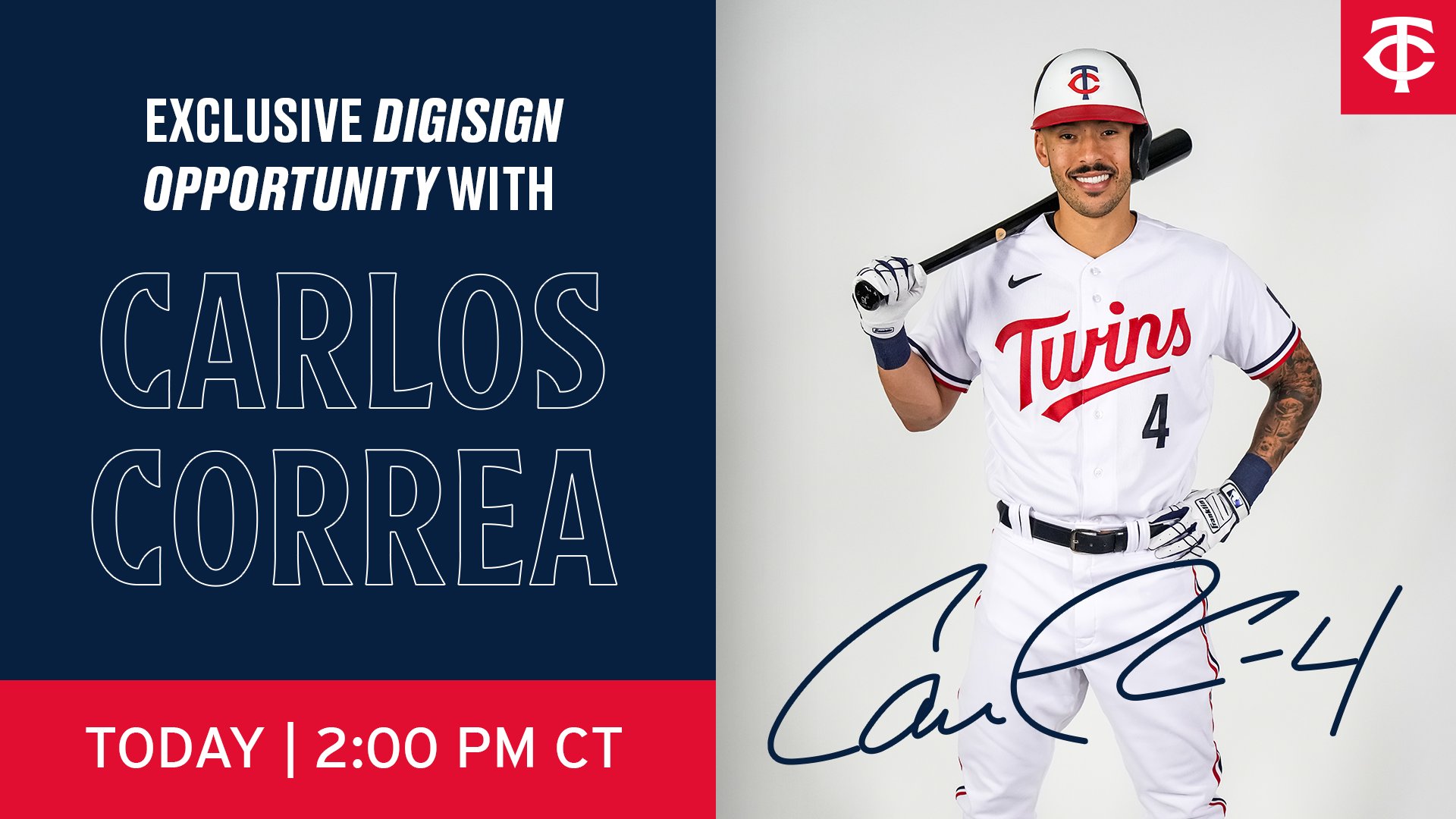 Minnesota Twins on Twitter "TwinsFest Signature Saturday is sold out
