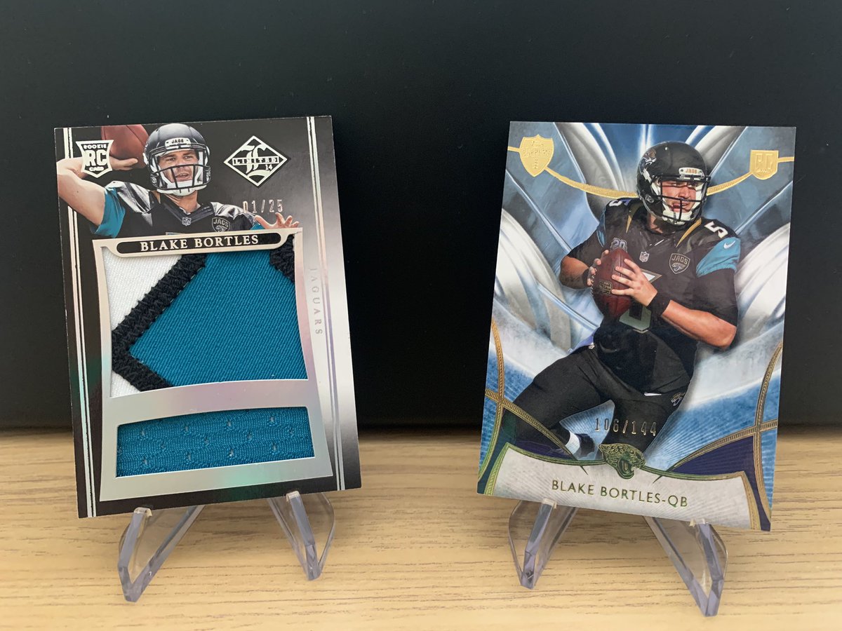 YBCollects's tweet photo. BLAKE BORTLES PC 4 https://t.co/pVjqFKgWve