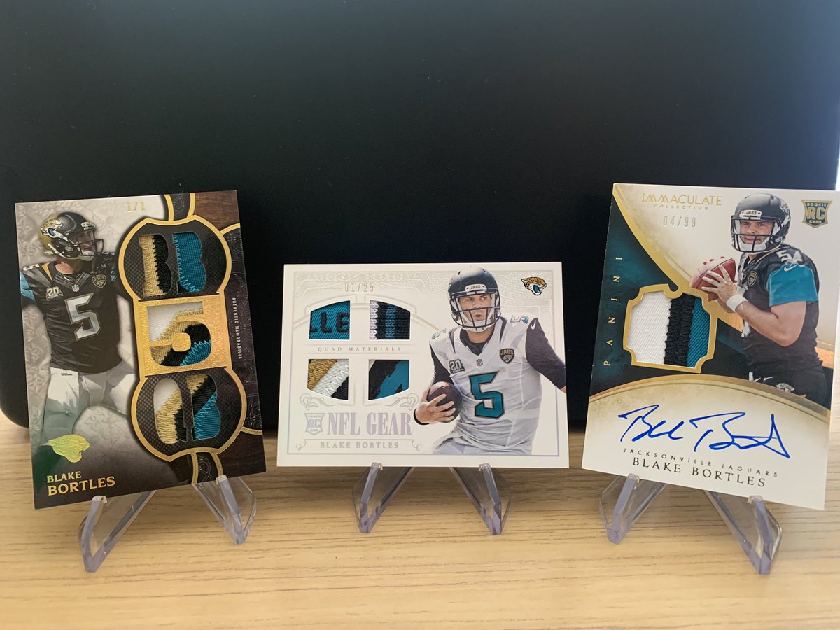 YBCollects's tweet photo. BLAKE BORTLES PC 4 https://t.co/pVjqFKgWve