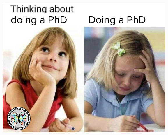 #PhD #phdlife #phdmemes #phdchat #phdforum #AcademicTwitter #AcademicChatter #academia #research <a href="/phdvoice/">PhD Voice - Independently Run</a> <a href="/memingphd/">High Impact PhD Memes</a> #sustainabilitytransition