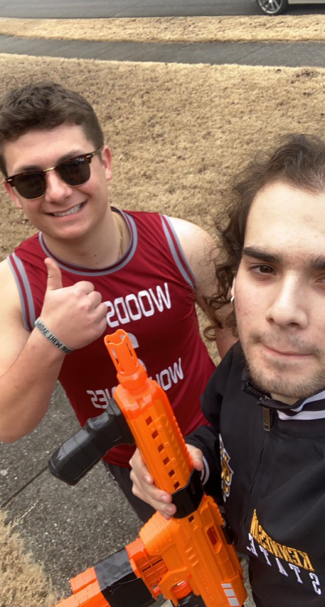 JizzJuggernauts's tweet photo. oh no trevy wevy got caught lackin wayyyy too hard 😿 @woodstocknerf22 @TallybanNerf https://t.co/dTDRmkDp4C
