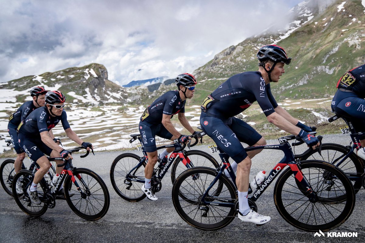 carlafrancome's tweet photo. So the professional cycling squad the “@INEOSGrenadiers ” is sponsored by @INEOS automotive. The horn on the team’s namesake, the “Grenadier” SUV, as we now know, features a “handy” picture of a bike. 

Just in case you need a hand wondering who you should be giving a … 1/2 https://t.co/mlZFgHpRWS