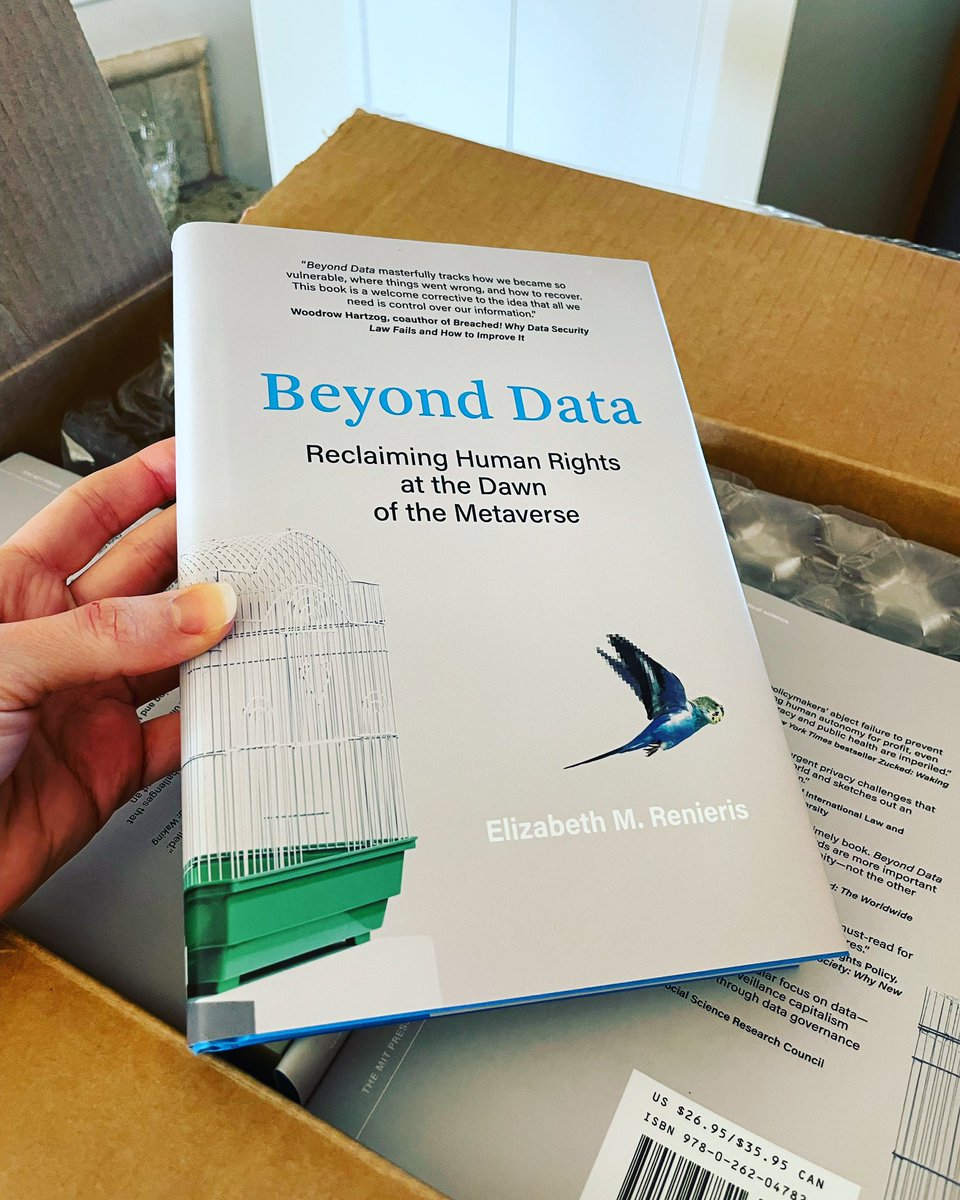 Hard to express the totally surreal feeling of returning home to find that the first hard copies of your BOOK have finally arrived, thank you <a href="/mitpress/">The MIT Press @mitpress.bsky.social</a>!!!