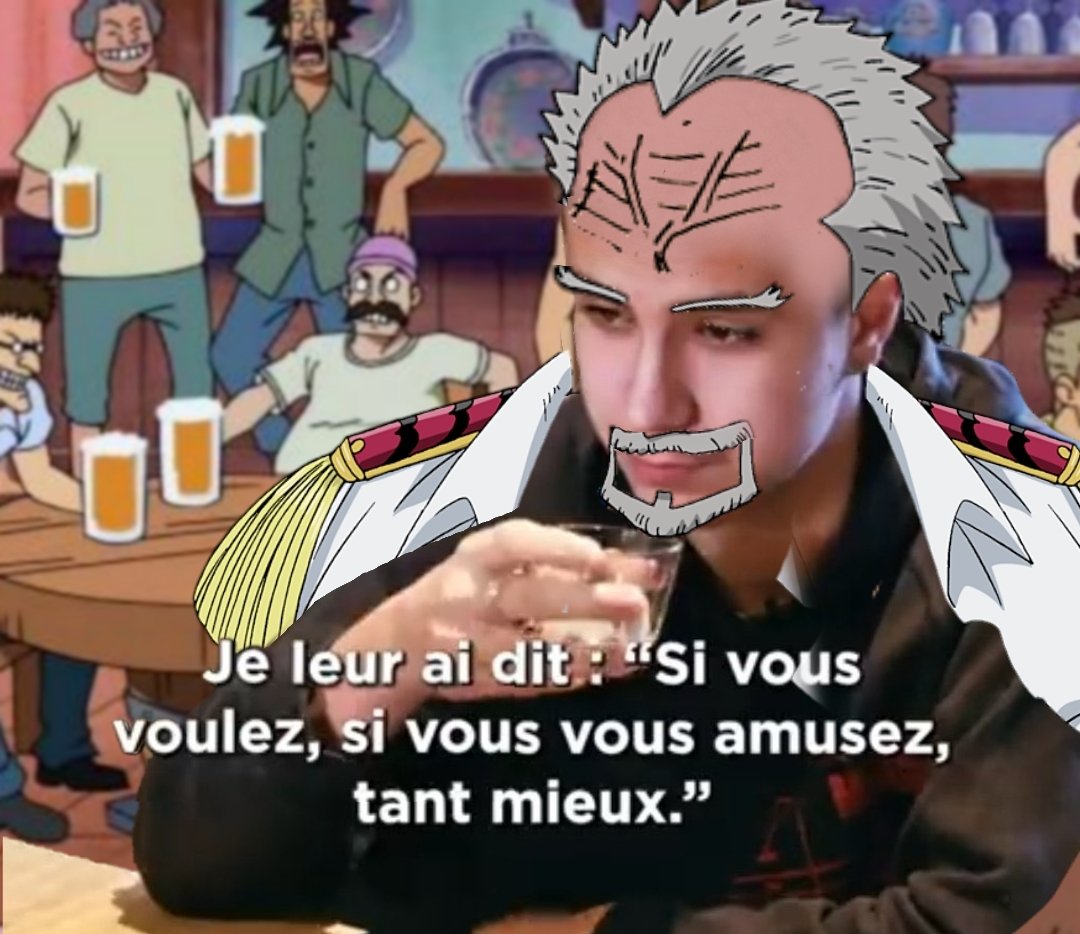 theMoloid's tweet photo. Garp quand il a compris que Ace et Luffy seraient jamais marines https://t.co/HxoYMM5RNA