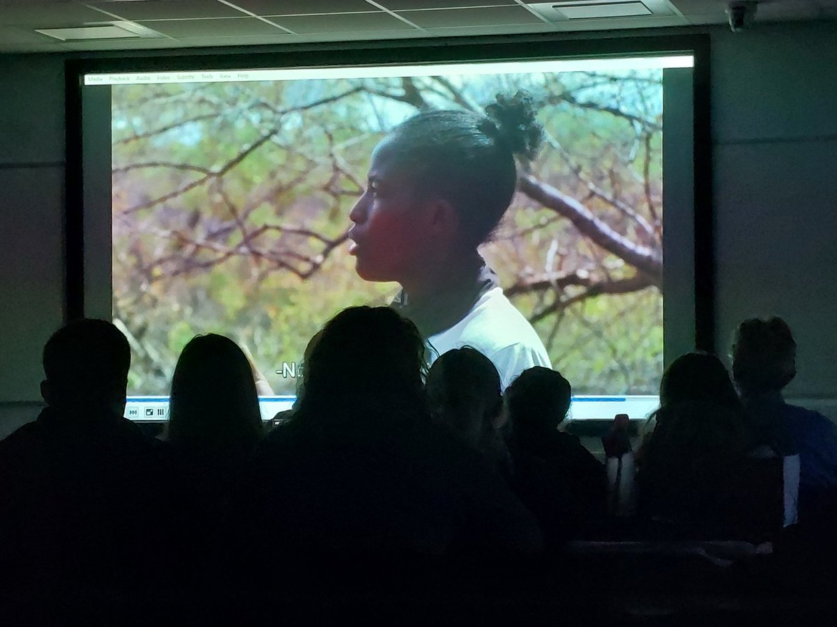 IntoTheWildPod's tweet photo. Superb afternoon with the students at @TrentUni as we watched #BeyondTheTrigger then discussed western conservation & how we view & judge other countries.
It's great to see students being so progressive with conversations like this. https://t.co/ejUSR1NFLM