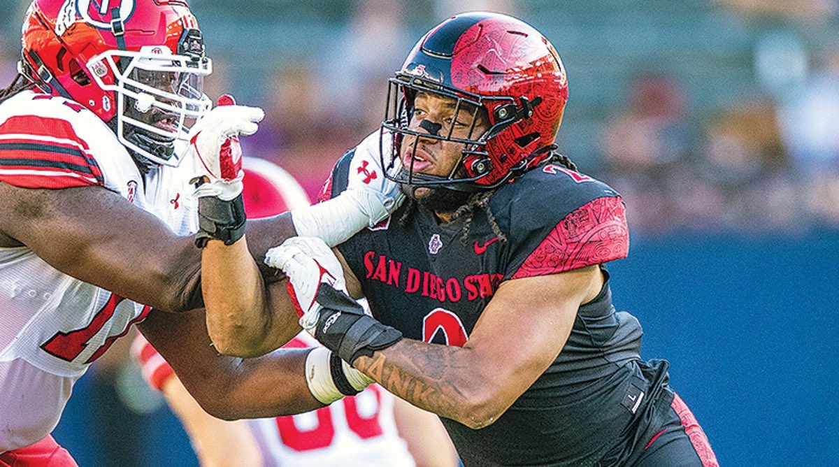 KJilesJr's tweet photo. Blessed to receive an FBS Offer to San Diego State👹 @GoAztecs @Coach_Mattix https://t.co/g07pABLTUO