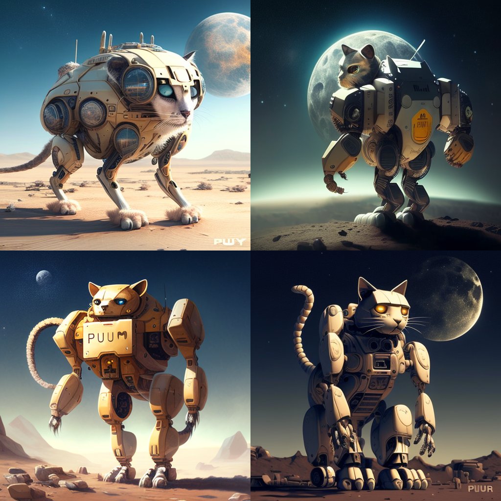 nfthonda's tweet photo. @moonrobotsgame #gamefi #p2e @midjourney https://t.co/mlMEv3S7km