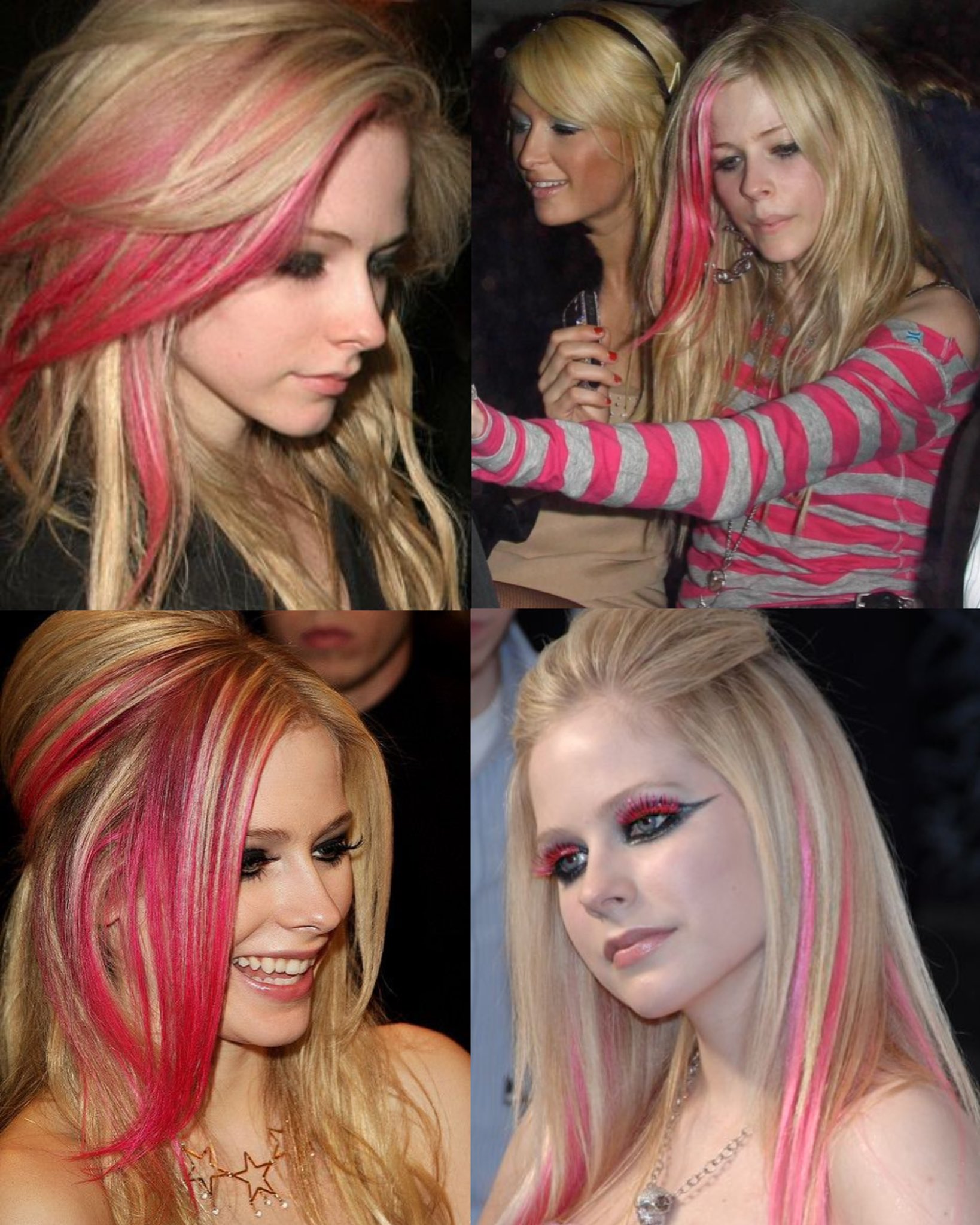 popcultureangel on Twitter "thinking about avril lavigne’s pink hair