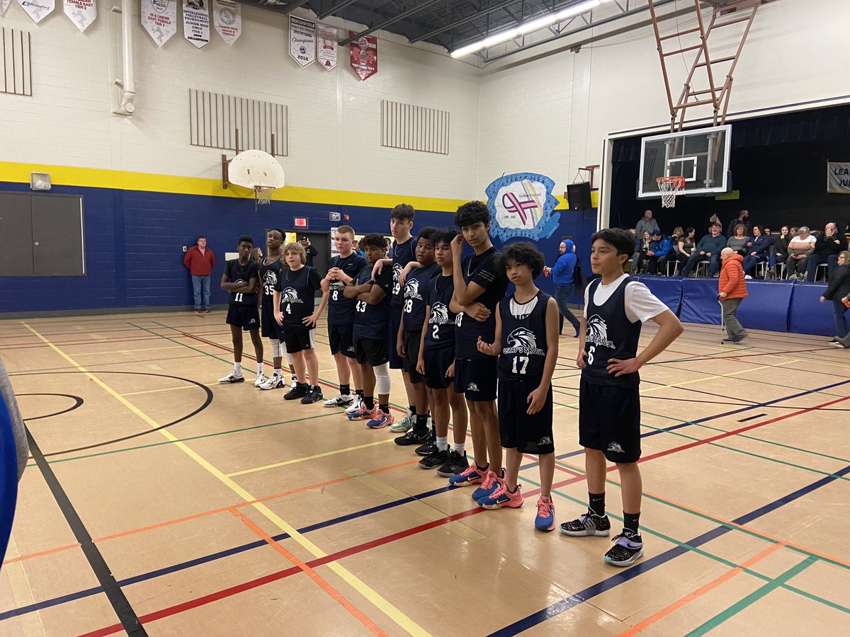 Congratulations going out to the grade 9 Boys basketball team on winning their game this afternoon. There were great plays, 3 point shots and awesome sportsmanship! Good luck playing the crossovers this evening. <a href="/learysbrook/">Leary's Brook Jr High</a>
