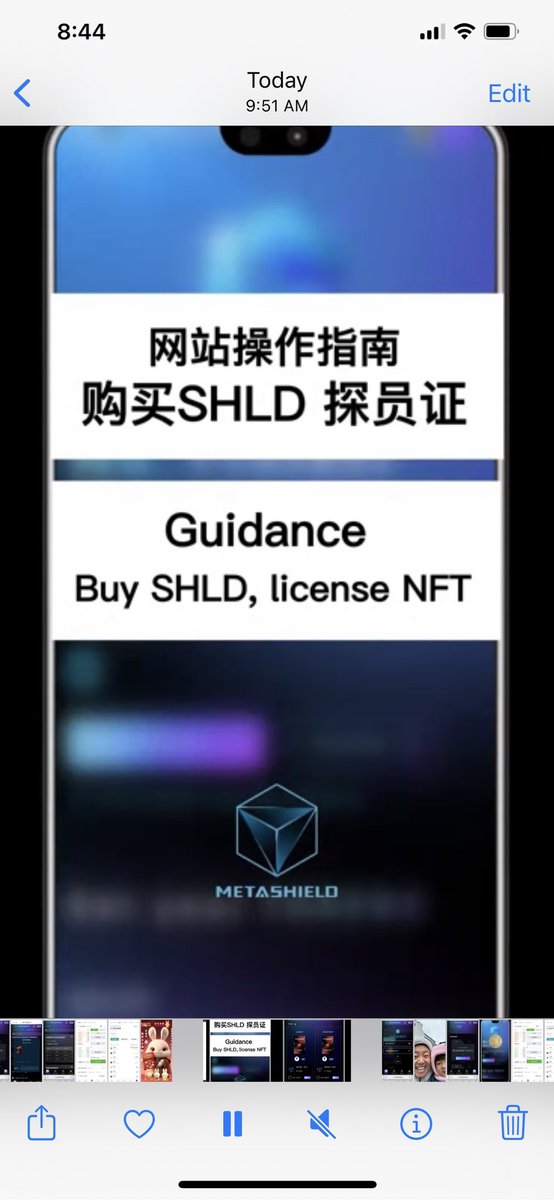 nmBTC_Official's tweet photo. Have you registered #MetaShield account? The 1st innovative #Web3 #GameChanger in #CryptoAsset Protection✅Follow the steps in below videos you can find your way to a new success in 2023➡️ https://t.co/b6ytcv2s3b https://t.co/1evAU9jGbt