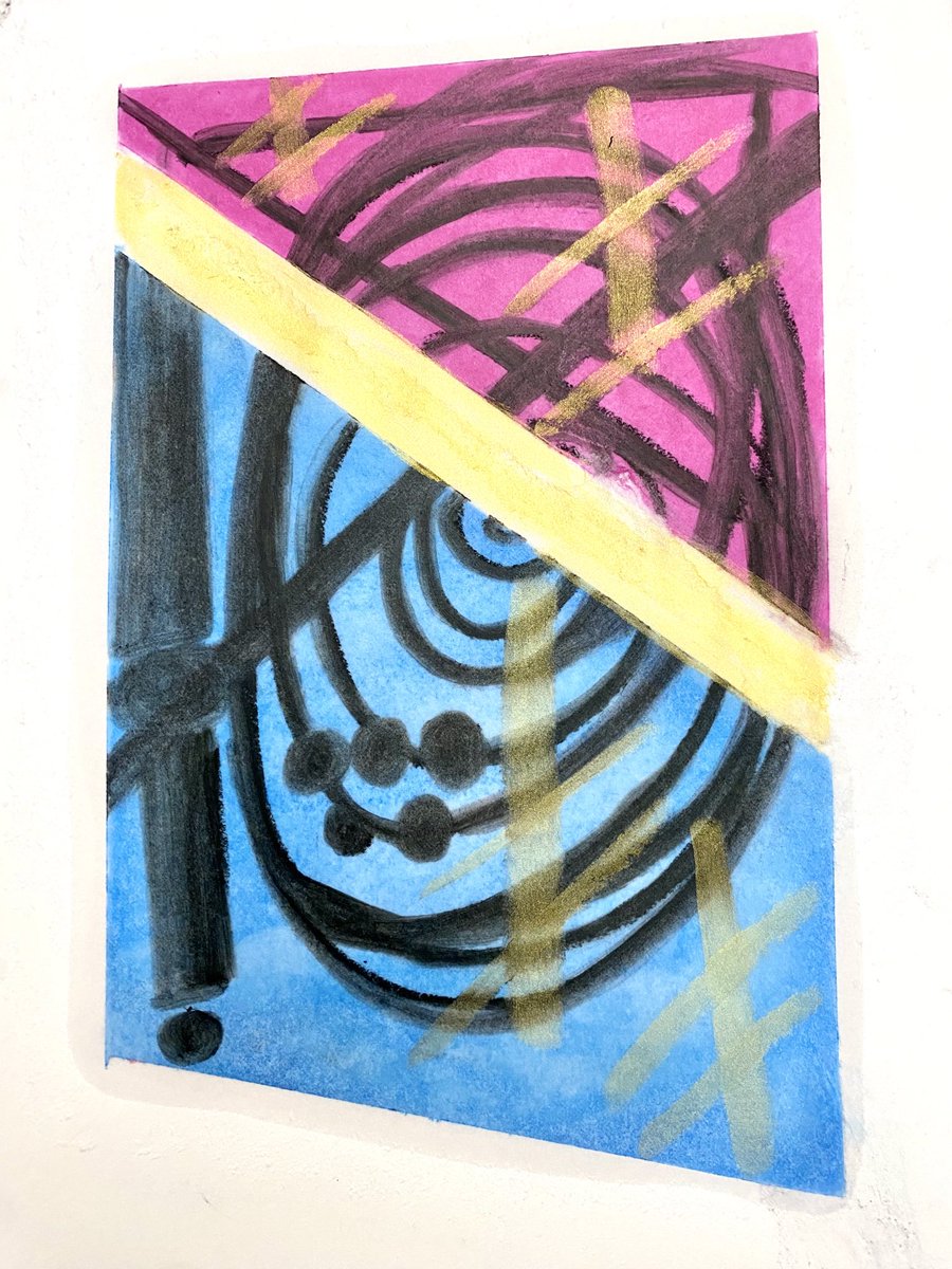 So enjoying my time attending the NOWConference ⁦@theartofed⁩ #nowconference!! A little abstract expressionism - thanks Joel!