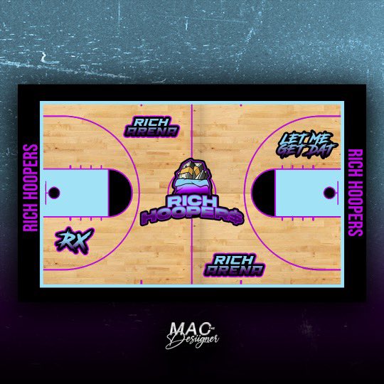 RichHoopers2K's tweet image. Check out Our official Home Court designed by @macthedesiigner 🔥🔥🔥 #NBA2K23 #proam #season4 #nba2k23myteam #nba2k23forps5
#comp #richhoopers
