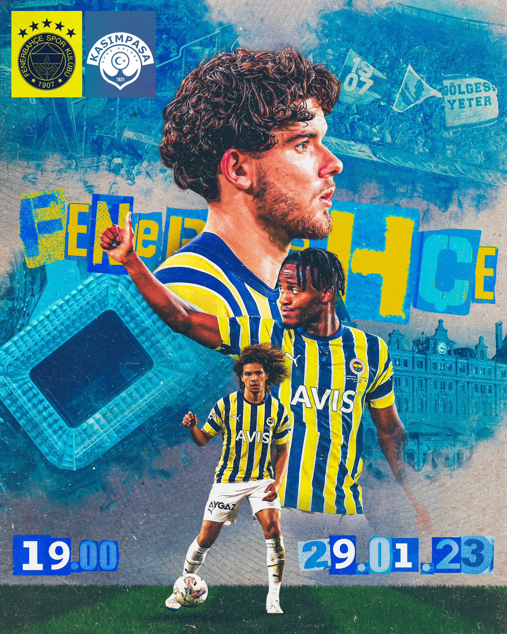 Fenerbahçe Kasımpaşa Maç Afişi
