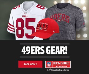 NFL & #49ers FANS 🏈

CHECK OUT these BRILLIANT offers on 49ERS clothing and merchandise from the NFL SHOP 🏈👇
nflshop.k77v.net/MXP1xP

#NFL #FTTB #NFLTWITTER #NFC #NFLPlayoffs #ConferenceChampionship