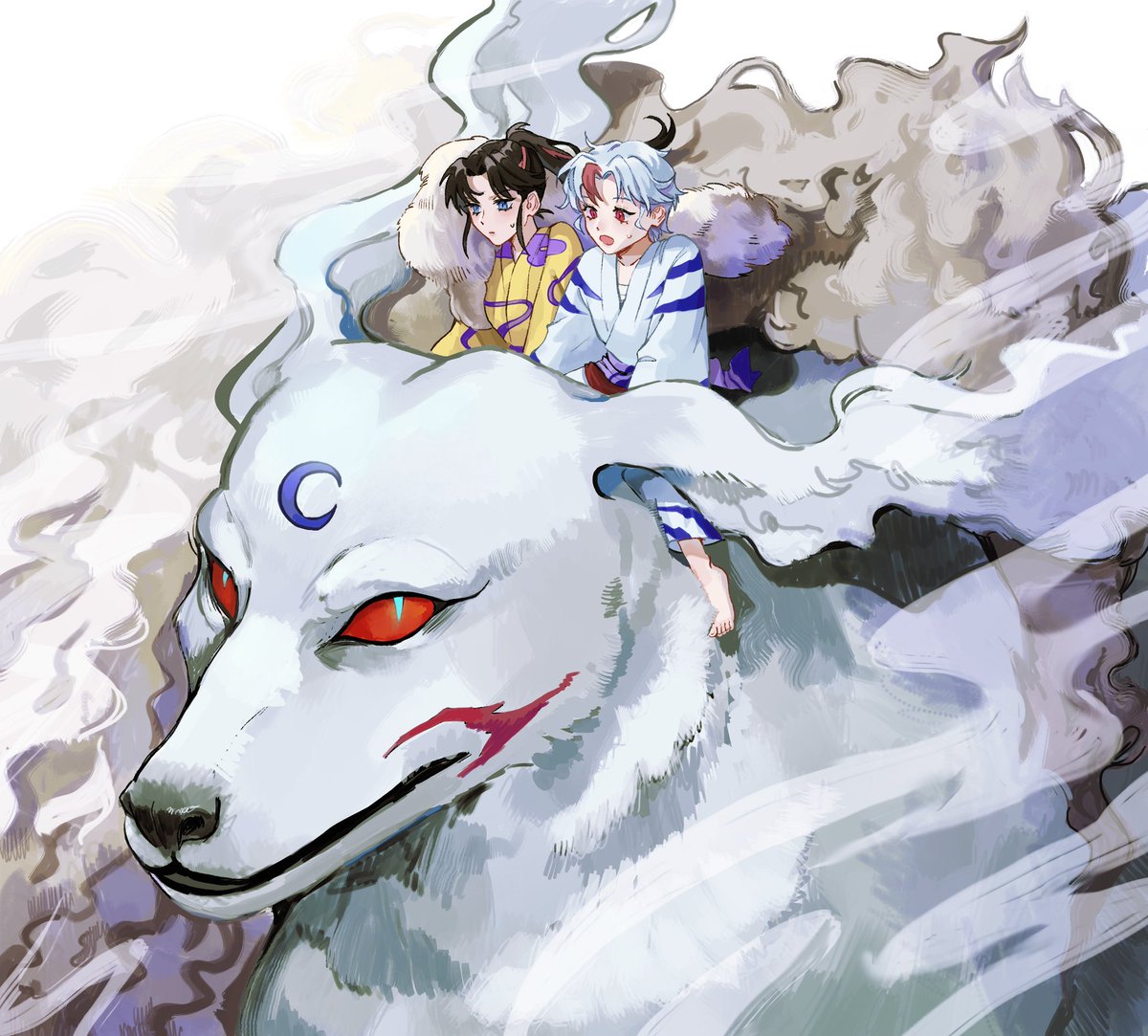 Shai0113's tweet photo. Иии вот комикс готов 🥳
Надеюсь всё будет понятно, я разобью комикс на два поста, пожалуй 🤔
Часть 1
#sesshomaru #towa #setsuna #Inuyasha #moroha #YashahimePrincessHalfDemon #comic https://t.co/ESfAXLfRPi