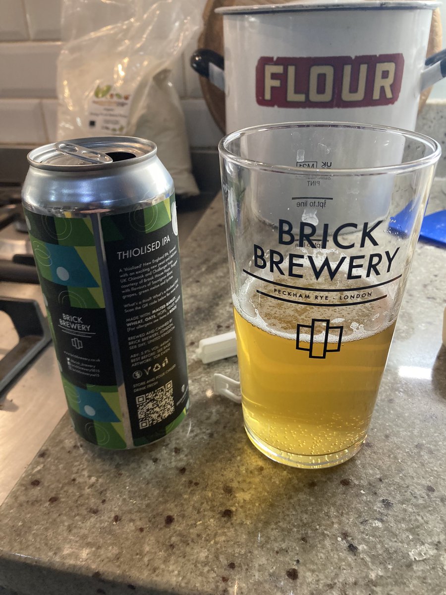 “Thiolised” Great way to start a Saturday evening.