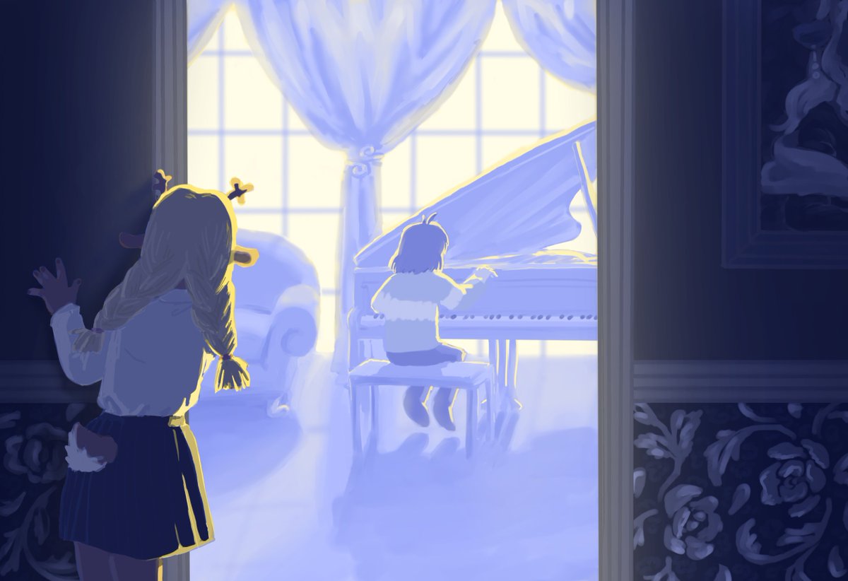 Mesokari's tweet photo. it felt like a concert just for me.
#Deltarune https://t.co/77smZzshIP