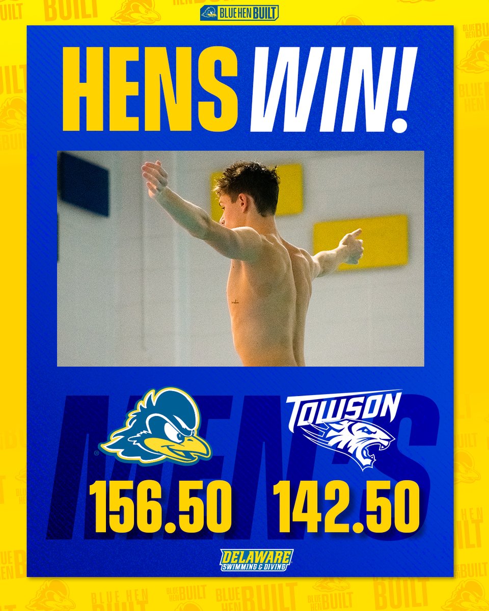 Delaware Swimming & Diving tweet media