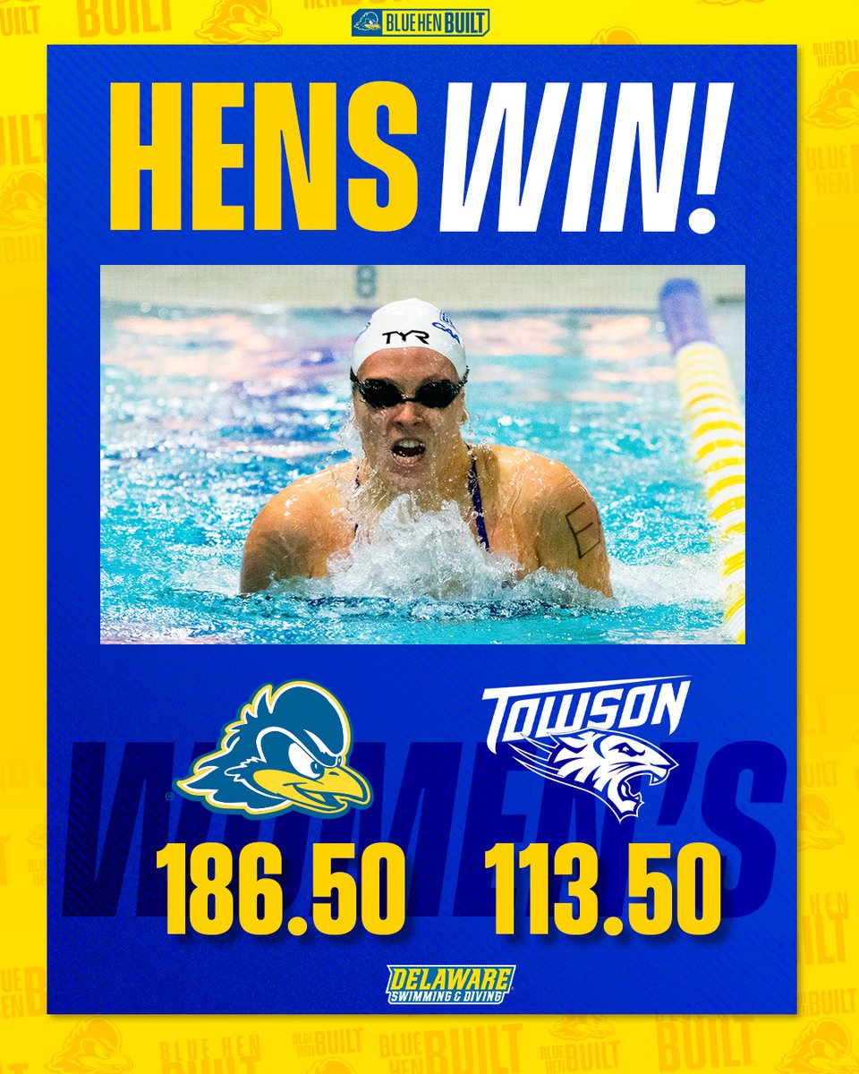 Delaware Swimming & Diving tweet media