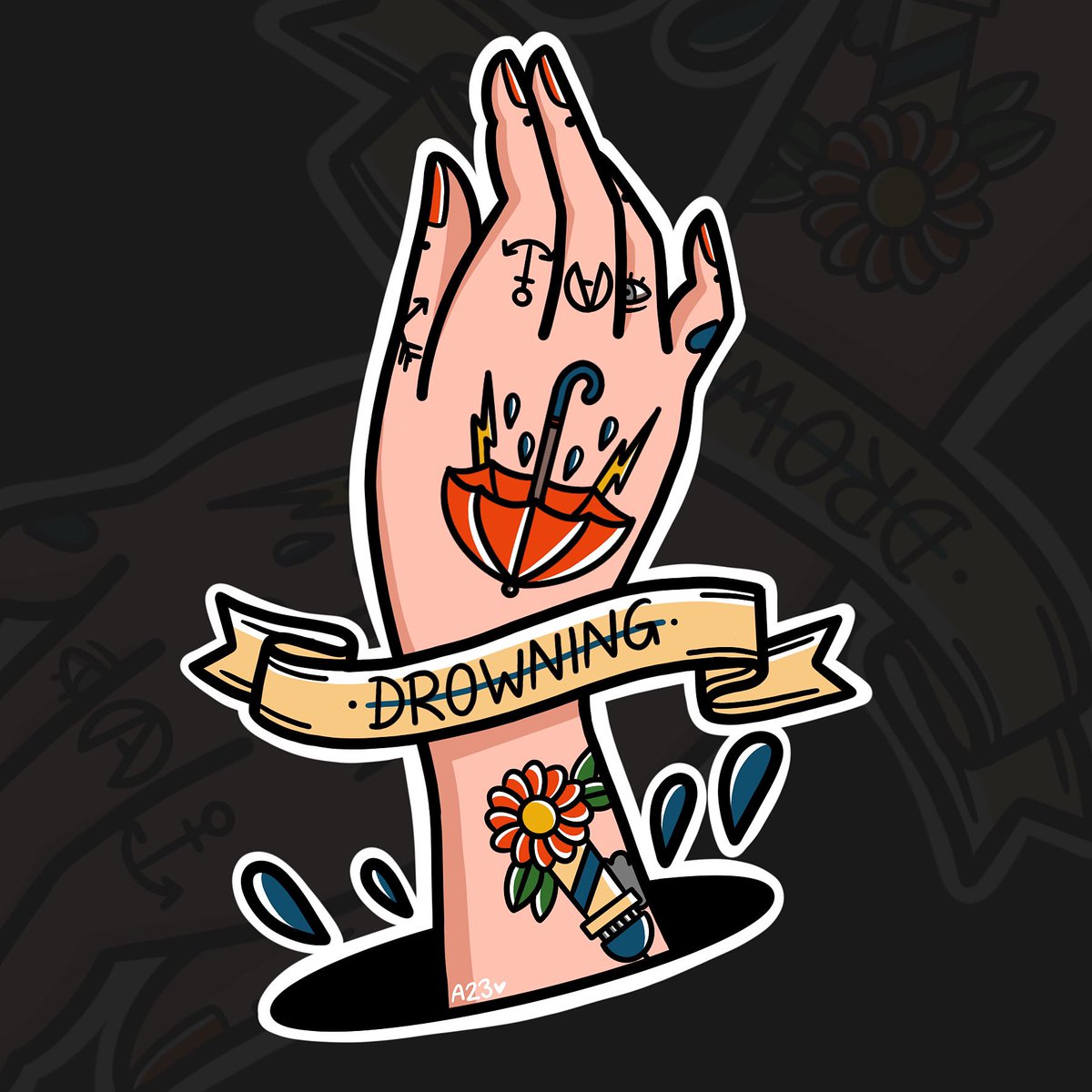 Inspired by Atreyu’s new single ‘Drowning’.