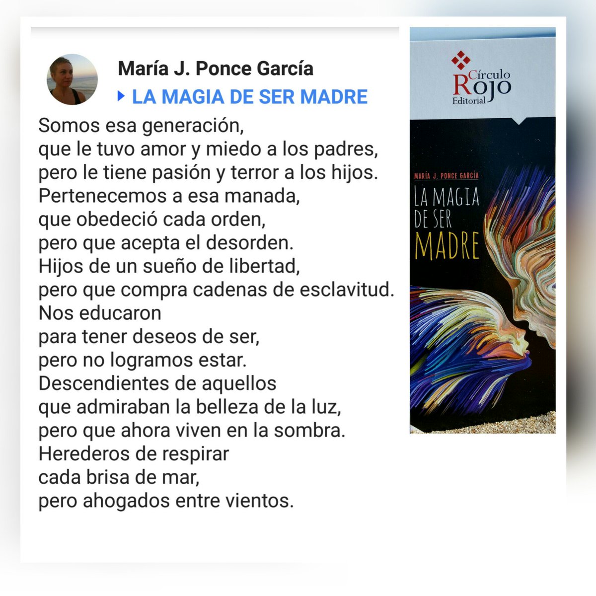 #Lamagiadesermadre