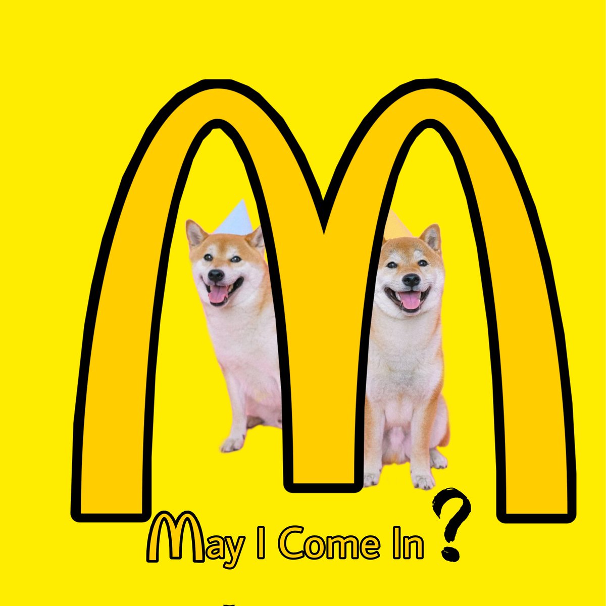 𝗠𝗮𝘆 𝗜 𝗖𝗼𝗺𝗲 𝗜𝗻 ?

@McDonalds @dogecoin @DogecoinRide @buydogecoin_ @DogecoinRise @dogecoin_devs @BotOfDogecoin @elonmusk

#McDonalds #DOGE #Dogecoin #DogecoinToTheMoon #acceptdoge #dogearmy