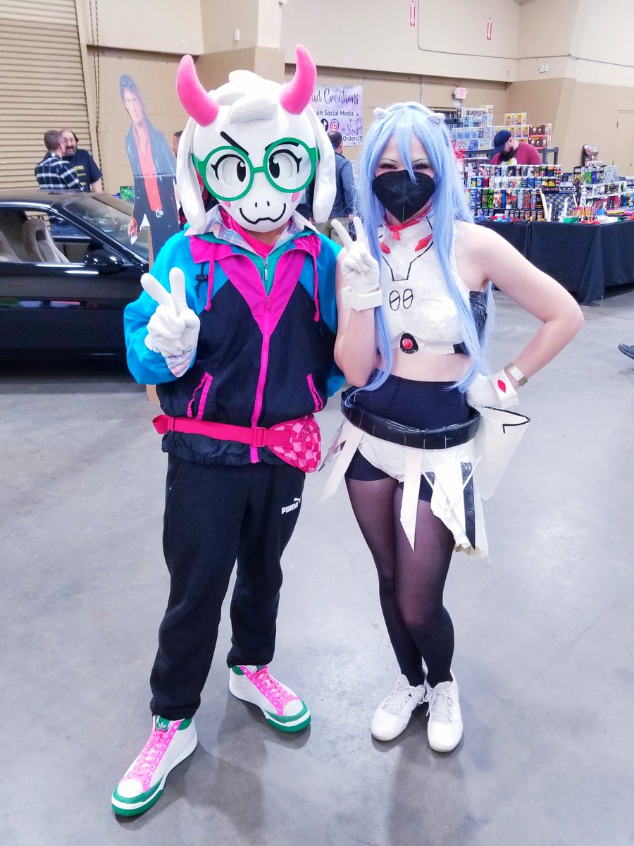 DrakeTheroux's tweet photo. Rei! #SuperRetroCon https://t.co/eaTWiTGWTY