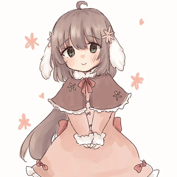 もふのふセルリアちゃん!!!!ぜひセルリアちゃんへ投票お願いいたします#花騎士8周年 #フラワーナイトガールイラスト 