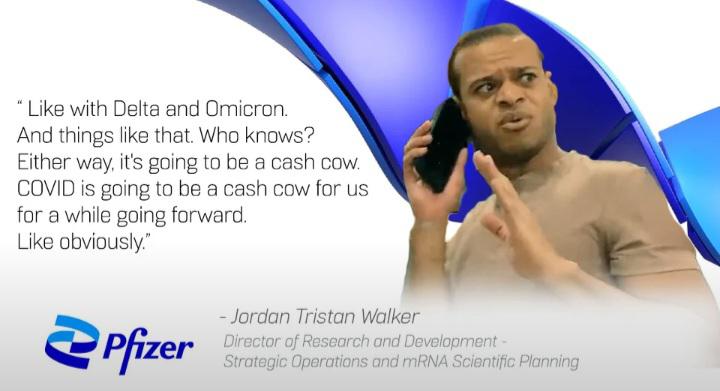 thirdandfinal's tweet photo. The Covid "cash cow" confessor, Jordan Tristan Walker. #pfizerpfuckedup #PfizerExposed #PfizerLiedPeopleDied #DirectEvolution #covidcashcow 

@pfizer, engaging in biological warfare on the entire world, backed by the @usgov and #mainstreammedia. https://t.co/2kf5ORuOLp