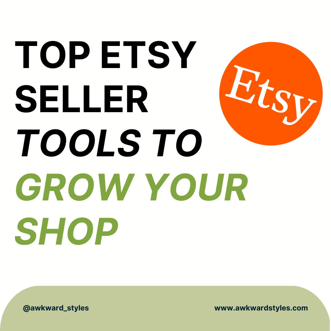 awkward_styles's tweet photo. 1/2 Elevate your Etsy game with these seller tools!
Check out our top recommended tools to find keywords, obtain detailed analytics, optimize your listings and more.
#awkwardstyles #printondemand #etsysellertips #etsyprintondemand #printondemandetsy #etsytools #fulfillment #POD https://t.co/0POMVK1ycx
