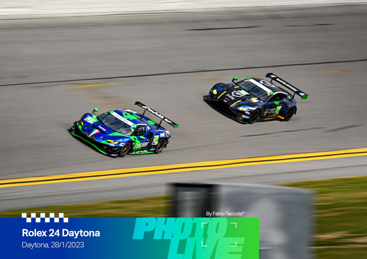 CetilarRacing's tweet photo. #Rolex24 at Daytona: started!!! @DAYTONA International Speedway @IMSA #photolive #livefromtrack ππ Fabio Taccola image. https://t.co/TjywCRRpNi