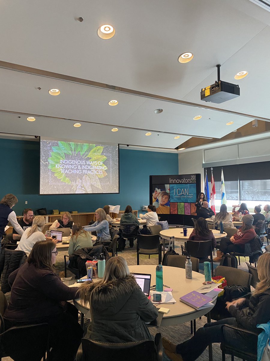 Saturday New Curriculum Session with dedicated <a href="/rvsed/">Rocky View Schools</a> teachers and staff as we explore Indigenizing our practice with <a href="/CindyStefanato/">Cindy Stefanato</a> <a href="/sharonecronin/">Sharon Cronin</a> #abed #learning #teaching