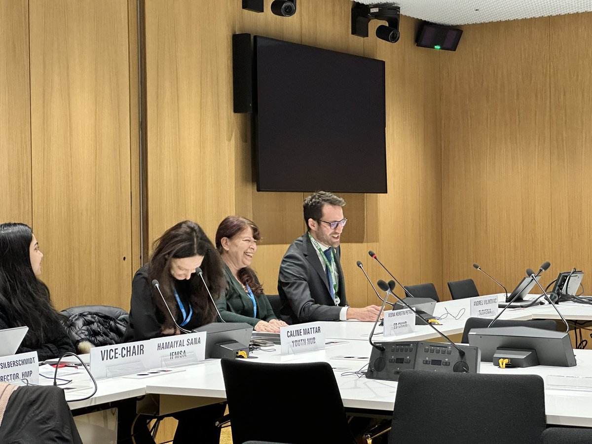 chi2101's tweet photo. Day 2 highlight: frank &amp; practical discussion with Dr. Vesna Petrič @WHO EB Chair (@MinZdravje): “If you want to have impact, you must be heard”- Know exactly what you want, combine forces, find channels to be heard, share a very simple &amp; concise message #whoyc @NCDChild https://t.co/JNR0vSzUz3