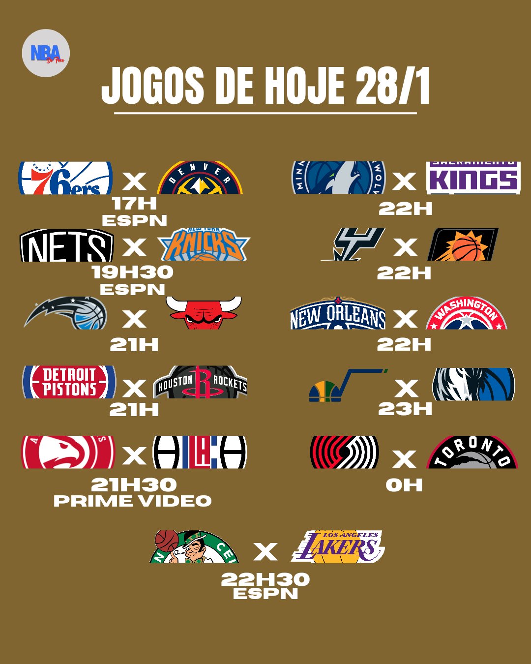 NBA na ESPN - Jogos, estatísticas e vídeos