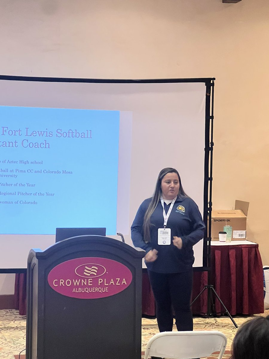 Old_Colt2's tweet photo. We finished up the 2023 @NMHSCA softball clinic with former Aztec All-State, 2x RMAC Pitcher of the Year and current @FLCSoftball pitching coach, Paige Adair. Thank you for coming back to talk a to us old guys who have been following/rooting for you. https://t.co/eDn9poojHT