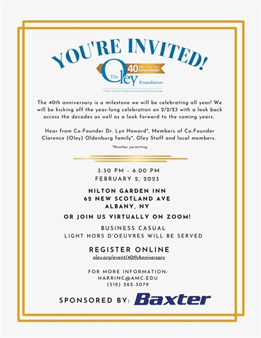 We invite you to join us as we celebrate our 40th anniversary.  

Register to attend in person or virtutal.
oley.org/events/EventDe…
