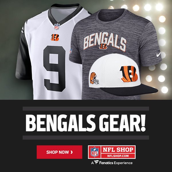 NFL & #BENGALS FANS 🏈🐅

CHECK OUT these SUPER offers on BENGALS clothing and merchandise from the NFL SHOP 🏈 LIMITED TIME ONLY👇
nflshop.k77v.net/qnQqKO

#NFL #RuleTheJungle #NFLTWITTER #AFC #NFLPlayoffs #ConferenceChampionship