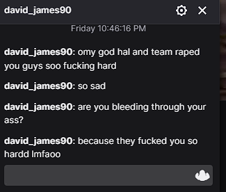 Thanks for the concern, David. My ass is indeed bleeding 😂<a href="/ImperialHal/">Falcons ImperialHal</a>