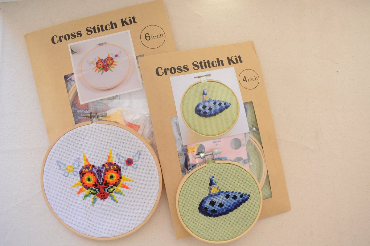 This is me open the chest! 
I made this Ocarina cross stitch kit.
Enjoy your new hobby!
sugarbplays.etsy.com/listing/138122…
(10% off on this beginner friendly DIY Kit)